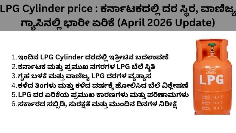 LPG Cylinder price