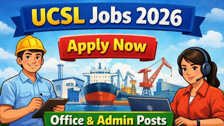 UCSL Recruitment 2026 Office Assistant and Admin Assistant Jobs in Malpe Udupi Karnataka Apply Online