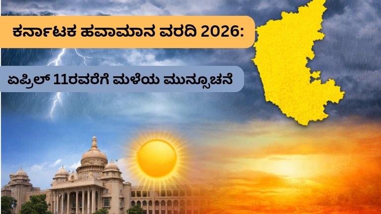 ಕರ್ನಾಟಕ ಹವಾಮಾನ ವರದಿ 2026: