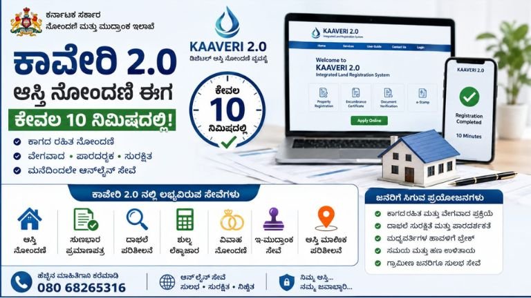 ಕಾವೇರಿ 2.0 ಹೊಸ ರೂಲ್ಸ್ ಜಾರಿ