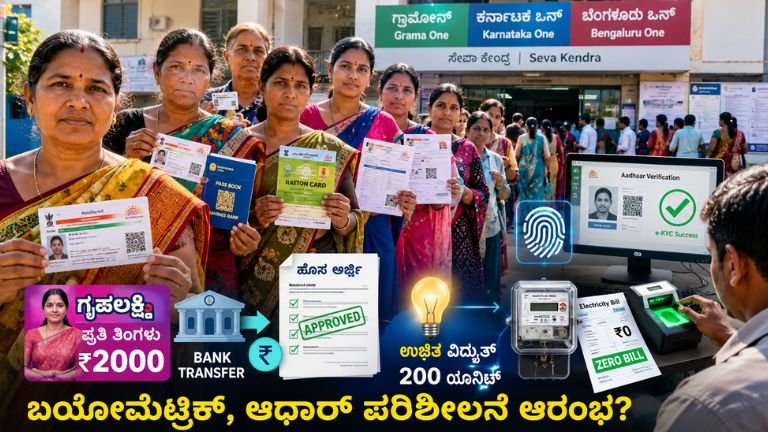ಗೃಹಲಕ್ಷ್ಮಿ, ಗೃಹಜ್ಯೋತಿ ಫಲಾನುಭವಿಗಳಿಗೆ ಮಹತ್ವದ ಅಪ್‌ಡೇಟ್