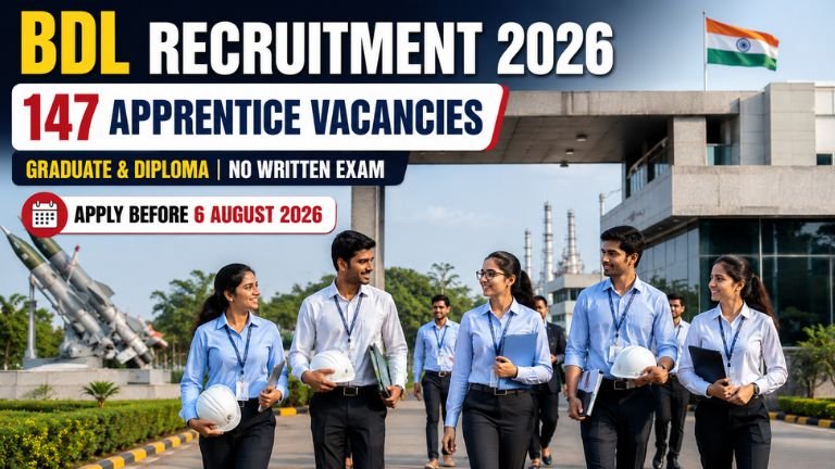 BDL Apprentice Recruitment 2026