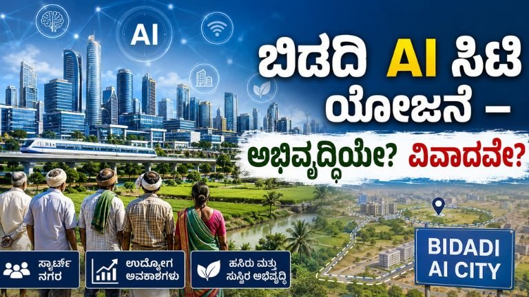 ಬಿಡದಿ AI ಸಿಟಿ ಯೋಜನೆ ಎಂದರೇನು?