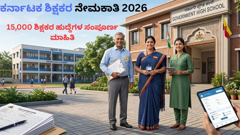 Karnataka Teacher Recruitment 2026